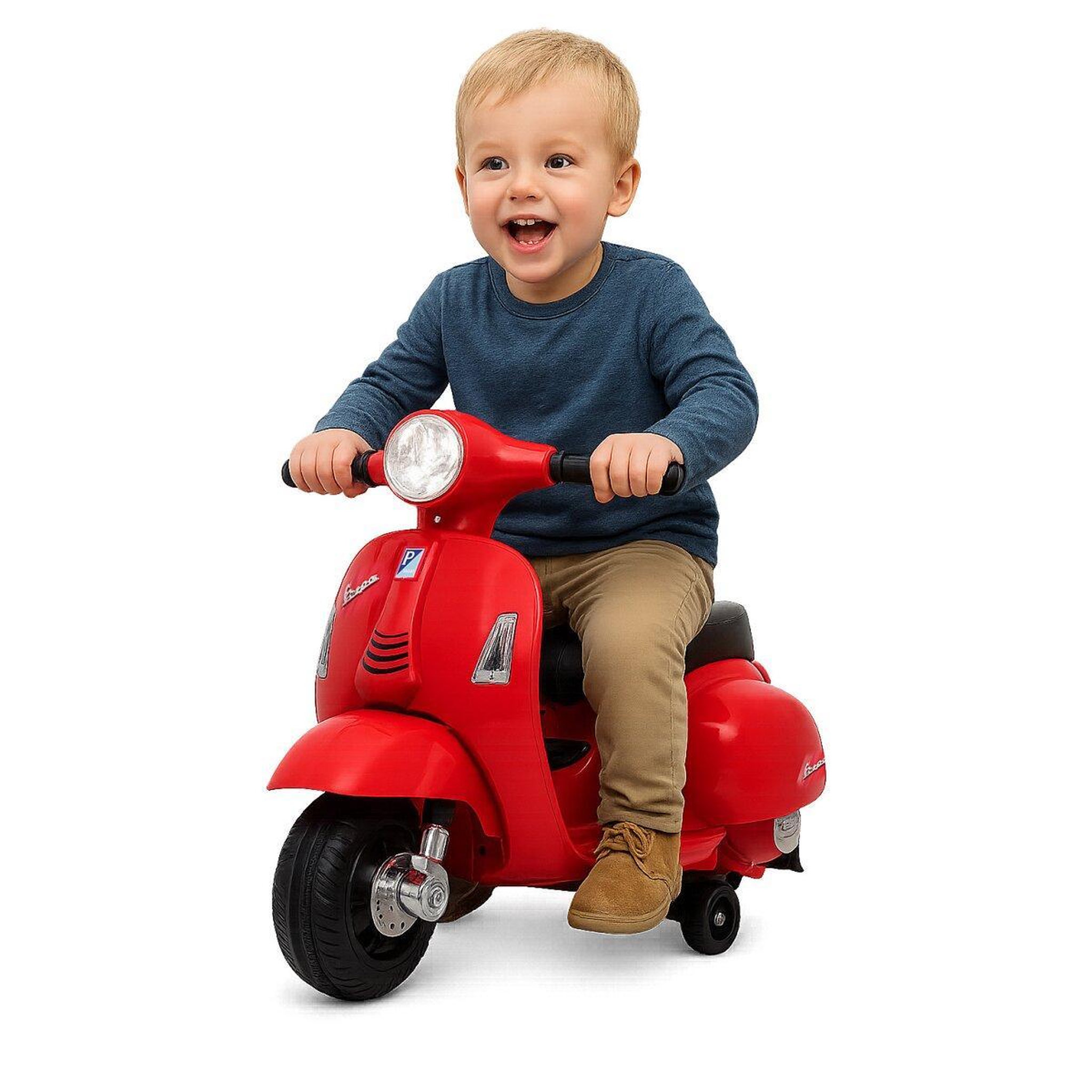 Voir la diapositive 3 : Jamara Porteur Vespa Mini - rouge