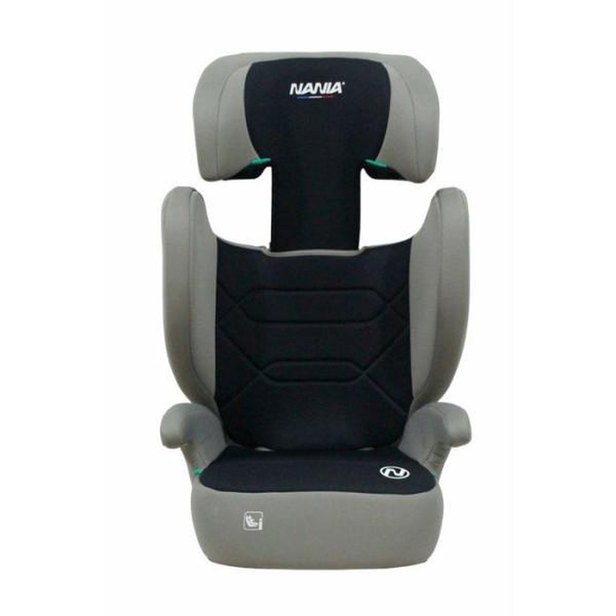 Voir la diapositive 3 : NANIA Siege Auto  - NANIA - Bogota - Groupe 2/3 - I-size - 100/150 cm - Isofix - 4 a 12 ans - Tetiere réglable - Noir