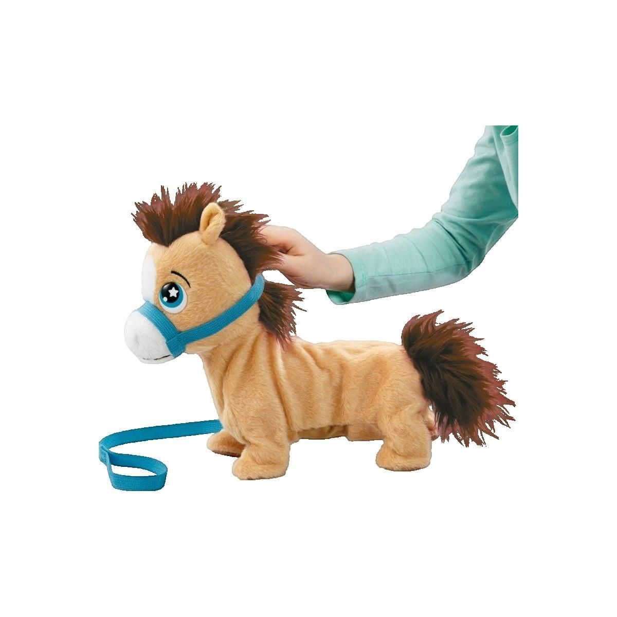 GOLIATH Peluche interactive Goliath Pumpkin brun et beige