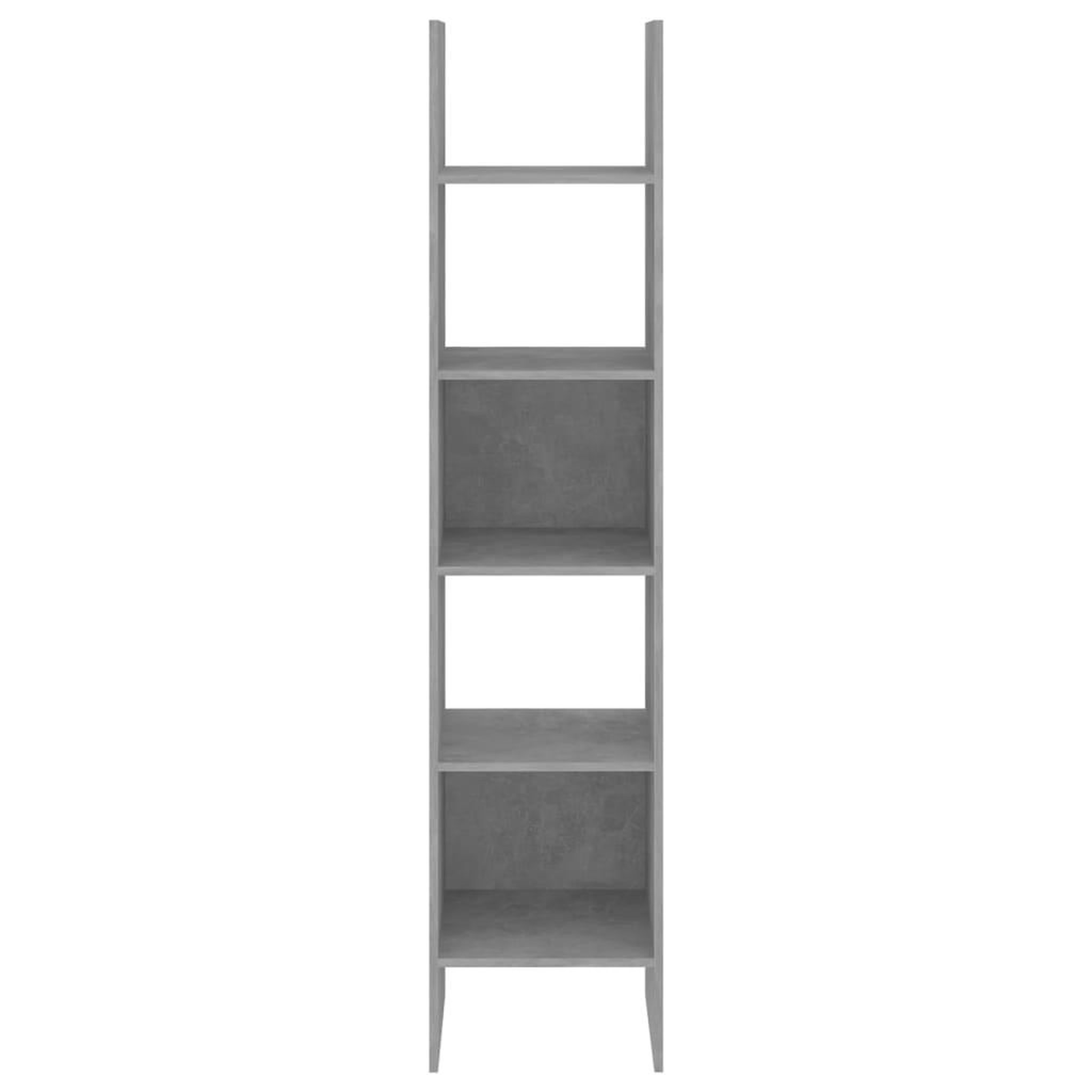 Voir la diapositive 3 : VIDAXL Bibliotheque Gris beton 40x35x180 cm Bois d'ingenierie