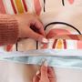 Voir la diapositive 3 : COTE DECO Housse de couette 140x200 + 1 taie Marana microfibre