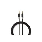 NEDIS Câble audio stéréo 3.5 mm Mâle | 3.5 mm Mâle | Plaqué or | 10.0 m | Ron NEDIS - CABW22000AT100