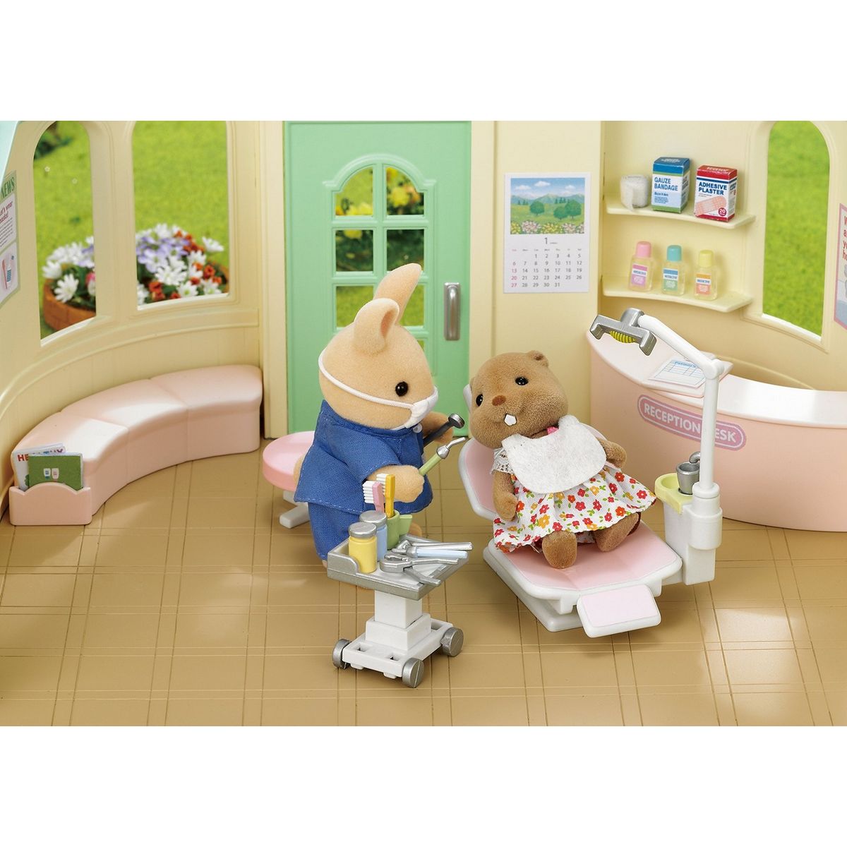 Sylvanian families 5095 Le dentiste et ses accessoires-Sylvanian