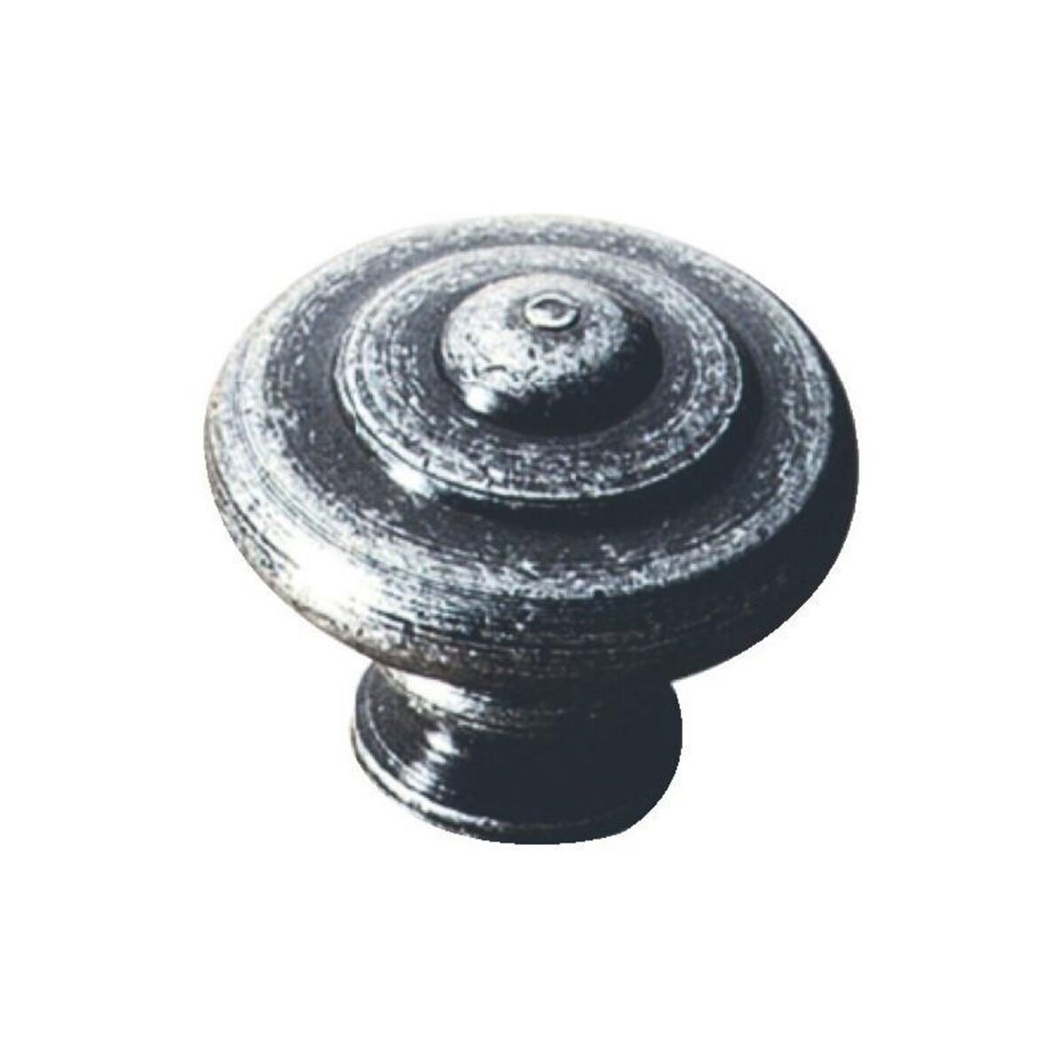 BROS Bouton de meuble rustique boule n°24 acier patiné diamètre 30mm BROS 24A303