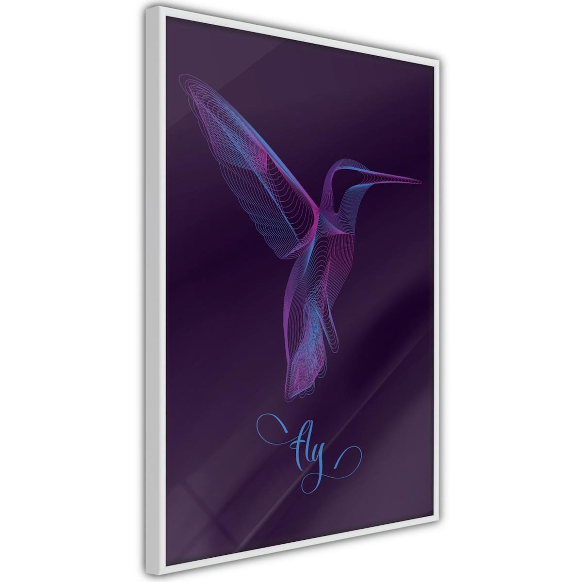 Paris Prix Affiche Murale Encadrée  Fluorescent Hummingbird
