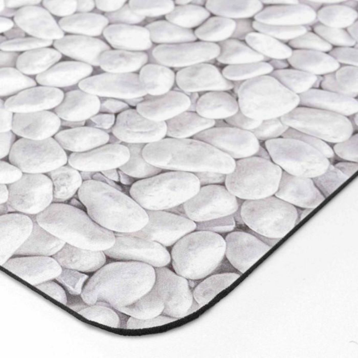 Paris Prix Tapis de Bain Imprimé  Leandra  50x120cm Gris