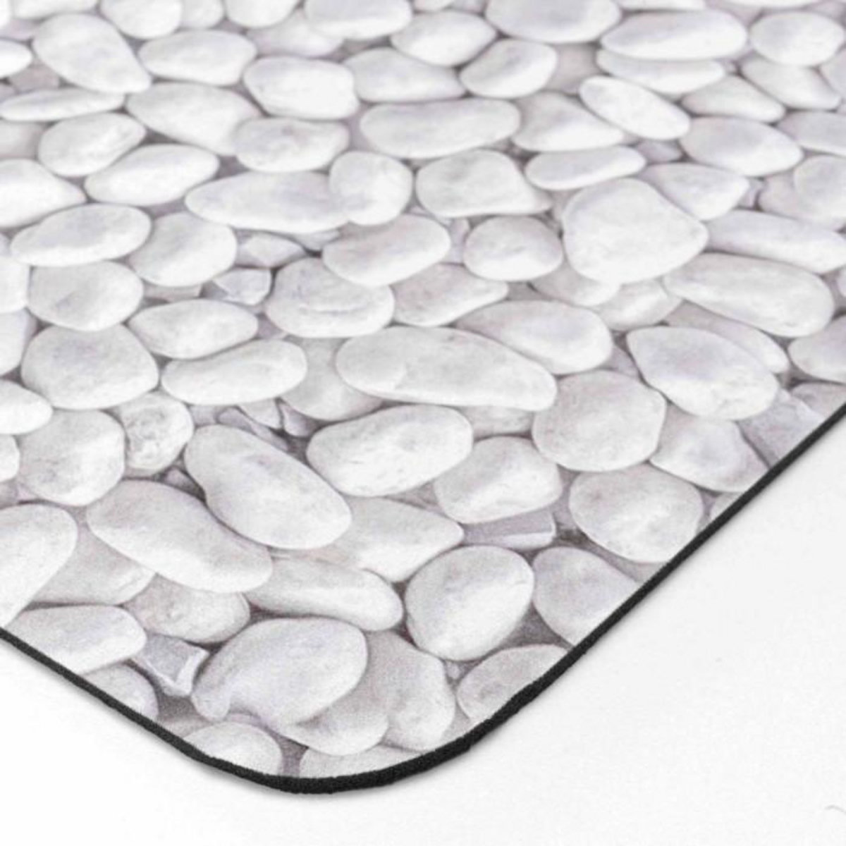 Paris Prix Tapis de Bain Imprimé  Leandra  50x120cm Gris