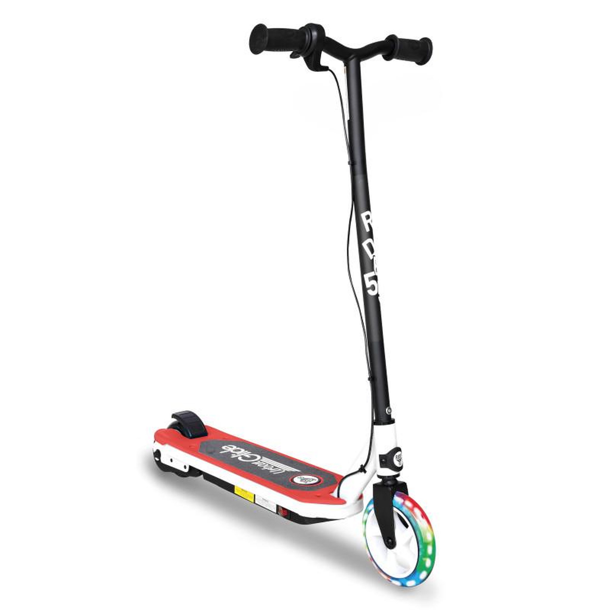 Voir la diapositive 4 : URBANGLIDE Trottinette électrique enfant ride 55 rouge – moteur 30w - 10 km/h - autonomie jusqu'a 40 min - 3-8 ans