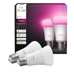 PHILIPS HUE Ampoule LED Connectée Philips Hue Pack de 2 Blanc