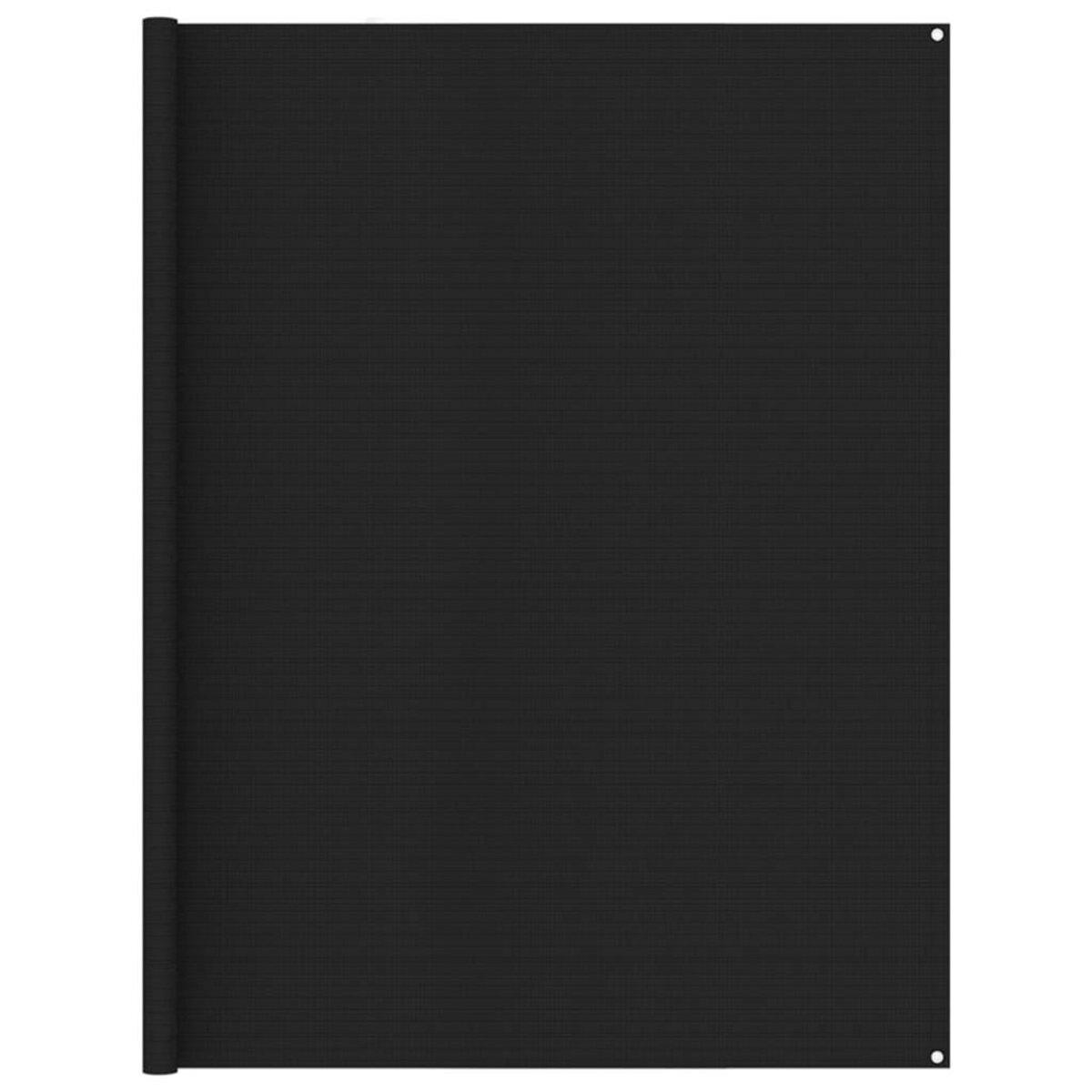 VIDAXL Tapis de tente 250x300 cm Noir