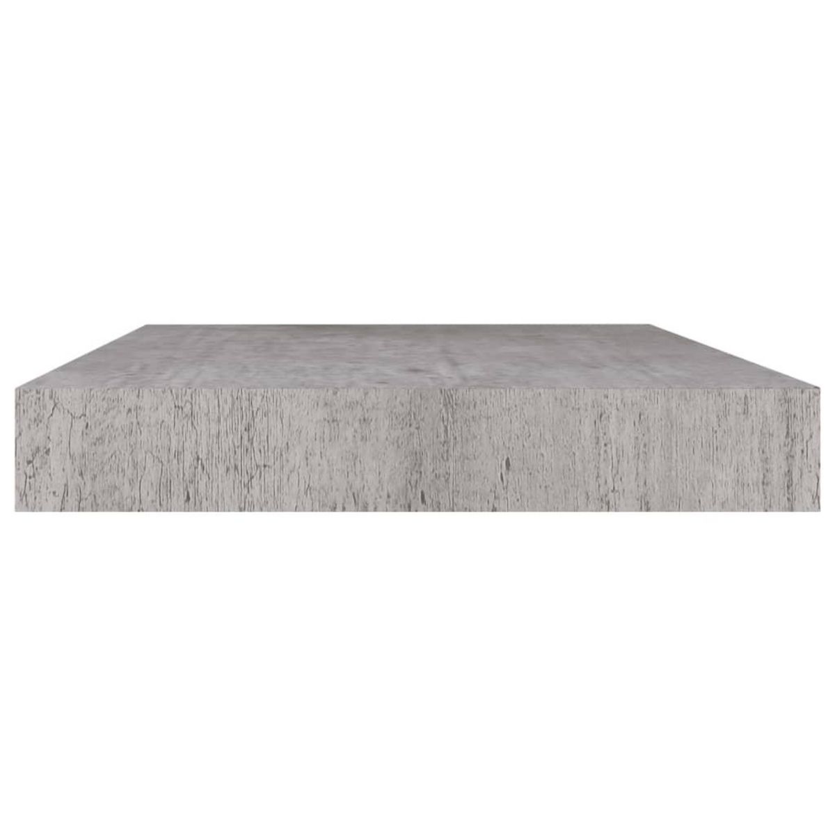 VIDAXL Etagere murale flottante gris beton 50x23x3,8 cm MDF