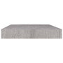 Voir la diapositive 5 : VIDAXL Etagere murale flottante gris beton 50x23x3,8 cm MDF