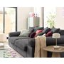 Voir la diapositive 2 : LISA DESIGN Aspen - canapé 4 places - assise profonde - velours côtelé