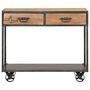 Voir la diapositive 3 : VIDAXL Table console 90x35x74 cm Bois de recuperation massif