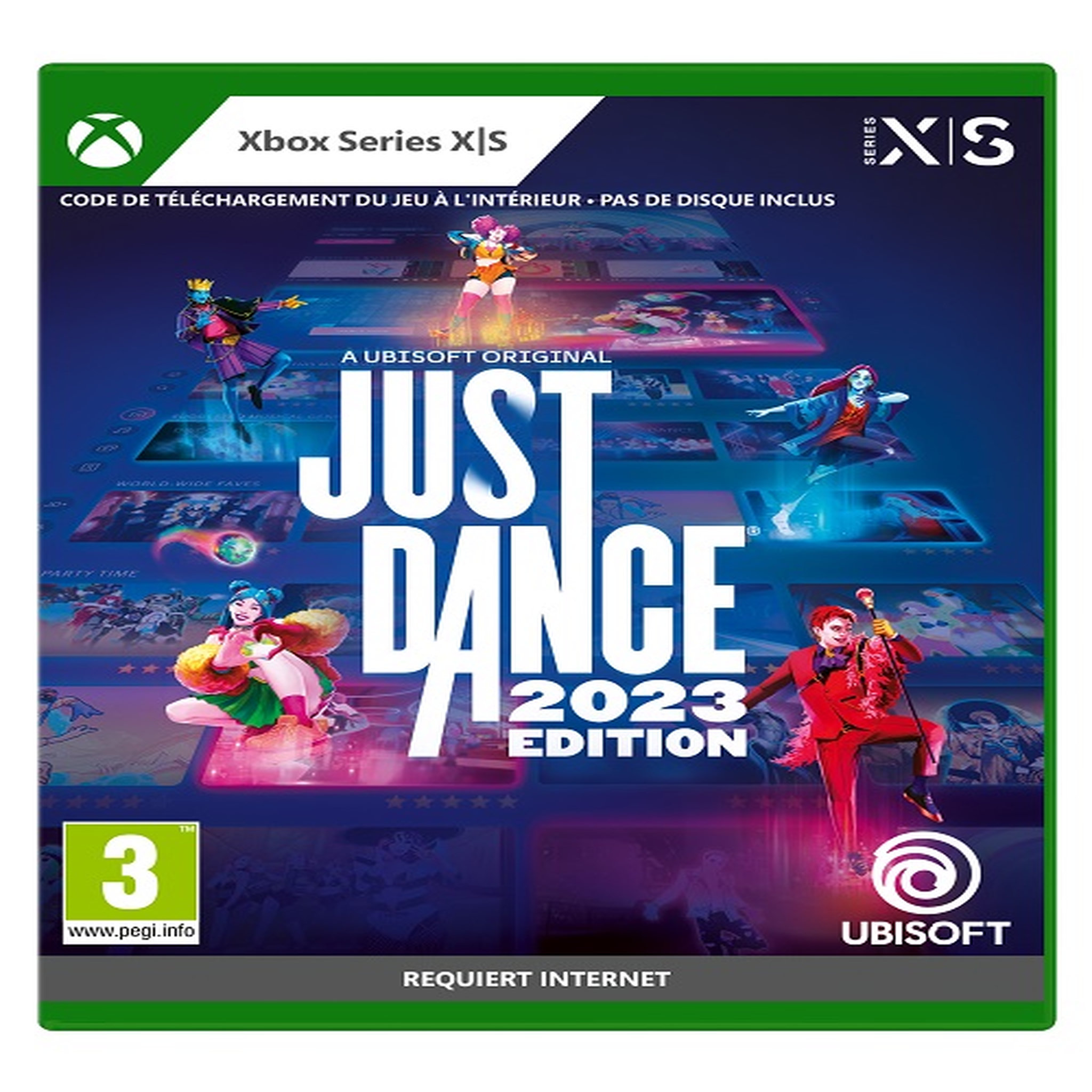 just dance 2023 edition xbox series x - code de téléchargement