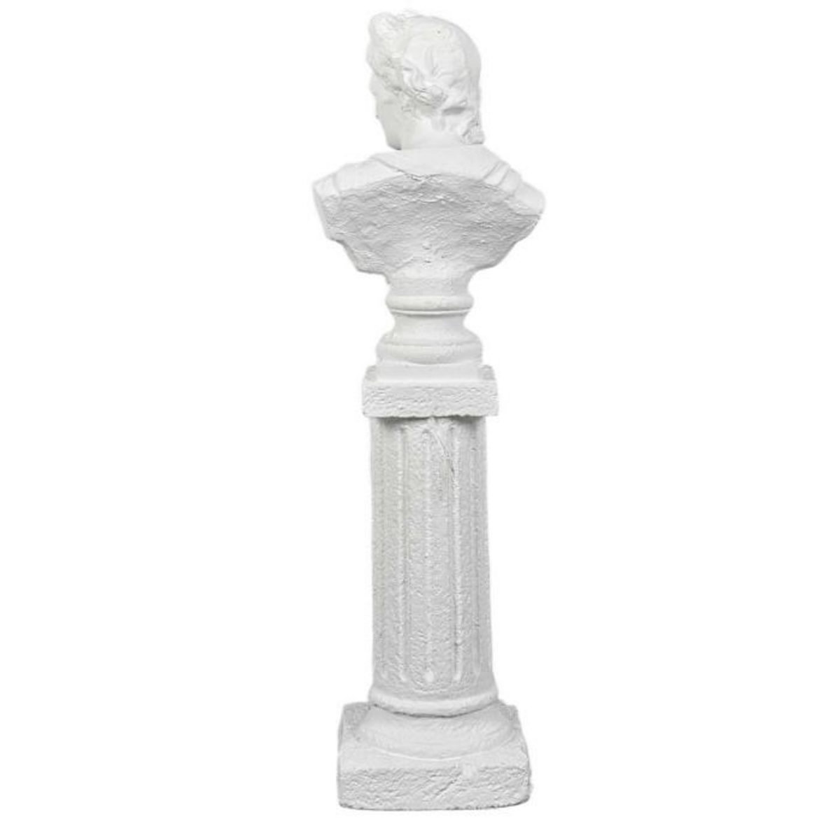 Paris Prix Statue en Magnésie  Buste  63cm Blanc