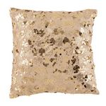 Paris Prix Coussin Déco  Sequins  45x45cm Champagne