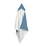 Voir la diapositive 1 : Paris Prix Cape de Bain Bébé  Absorbant  75x75cm Bleu Foncé