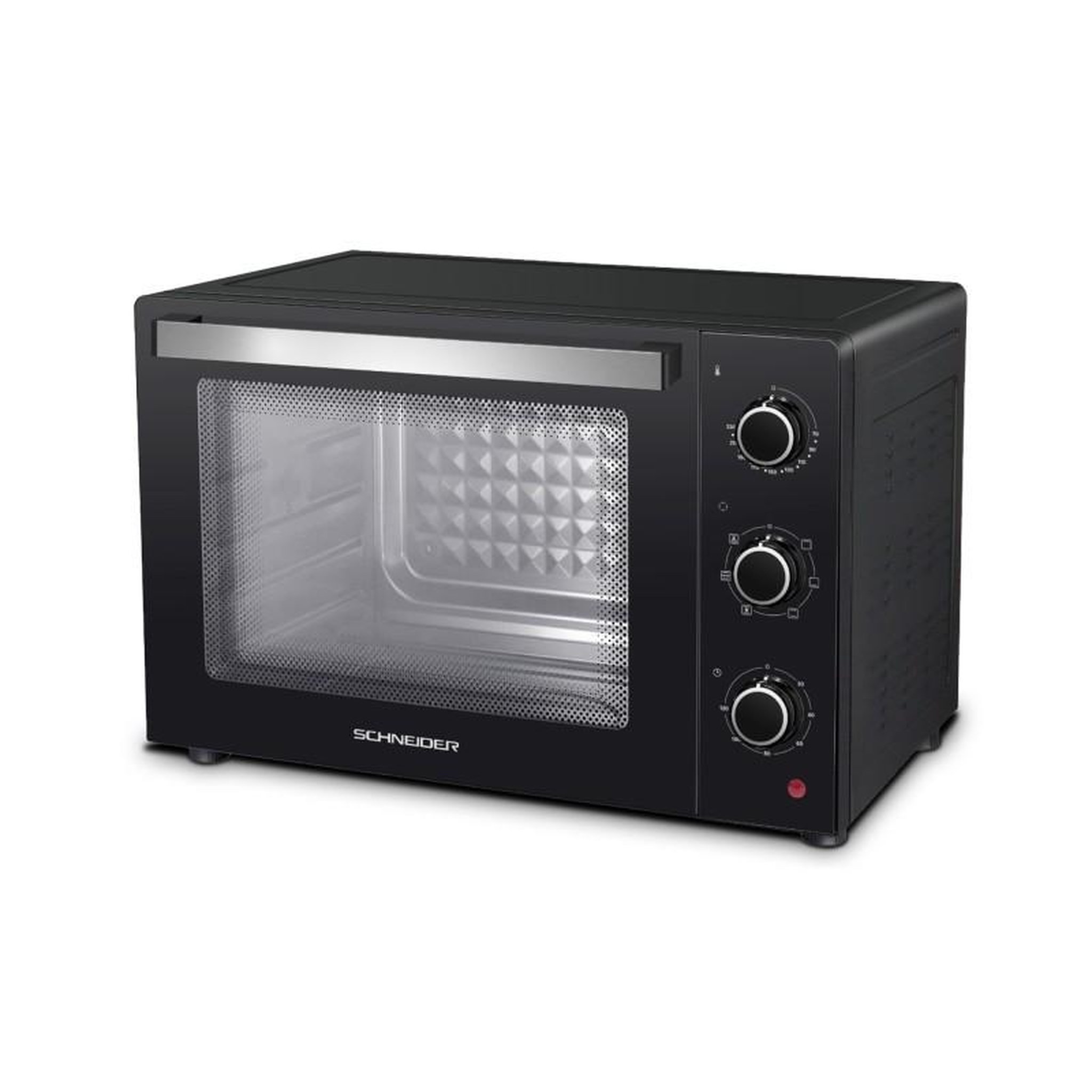 Voir la diapositive 3 : SCHNEIDER Schneider - sceo2355mfb - four électrique 55l - chaleur tournante - 1900w - tournebroche