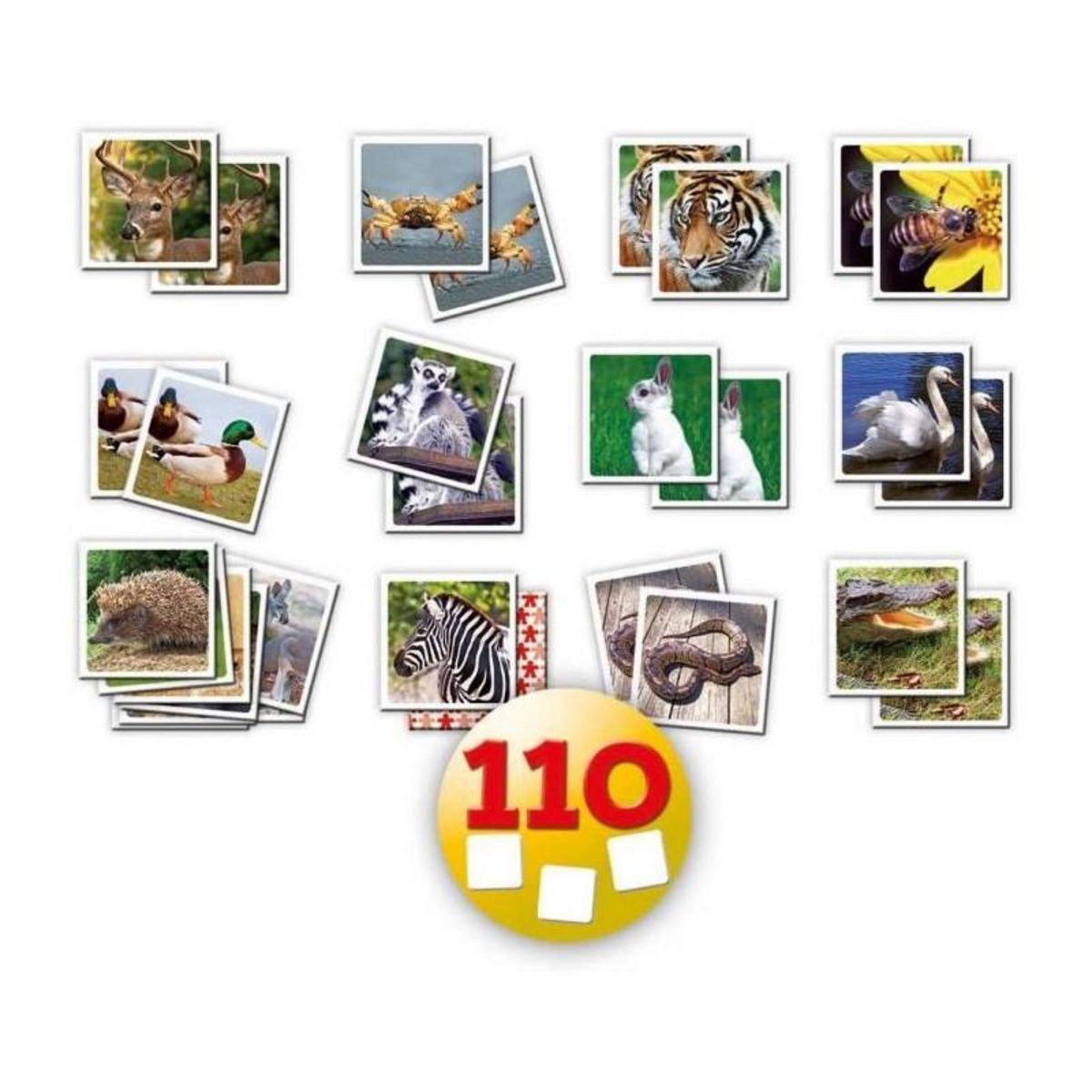 EDUCA Jeu de mémoire - EDUCA - Identic Natura