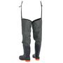 Voir la diapositive 4 : VIDAXL Cuissardes vert foncé taille 44