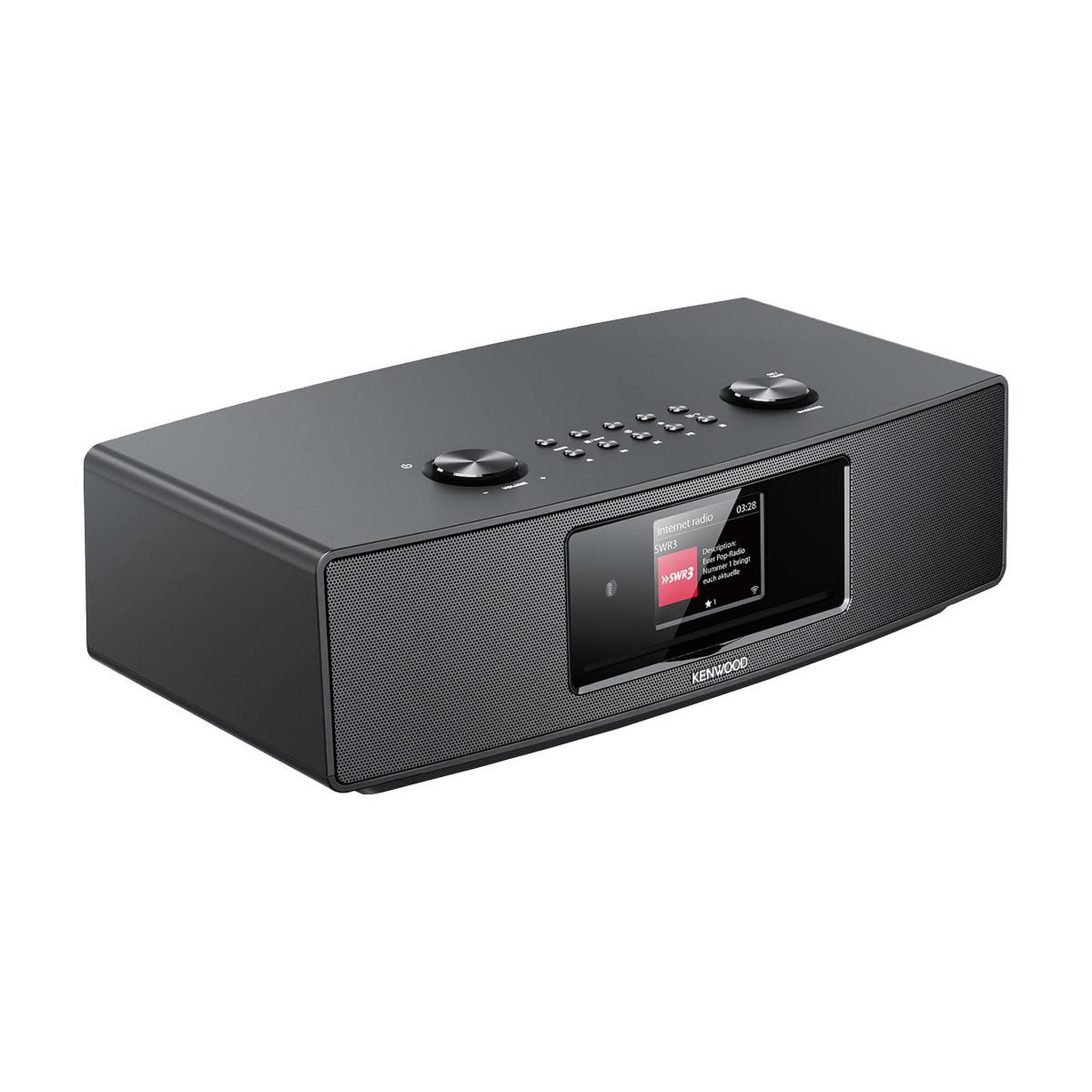 Voir la diapositive 3 : KENWOOD Kenwood Electronics CR-ST700SCD-B Radio portable Internet Numérique Noir