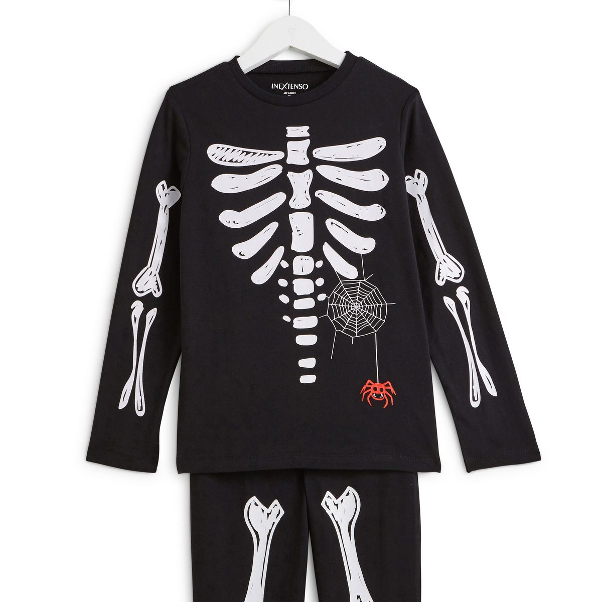 IN EXTENSO Ensemble pyjama phosphorecent halloween garçon