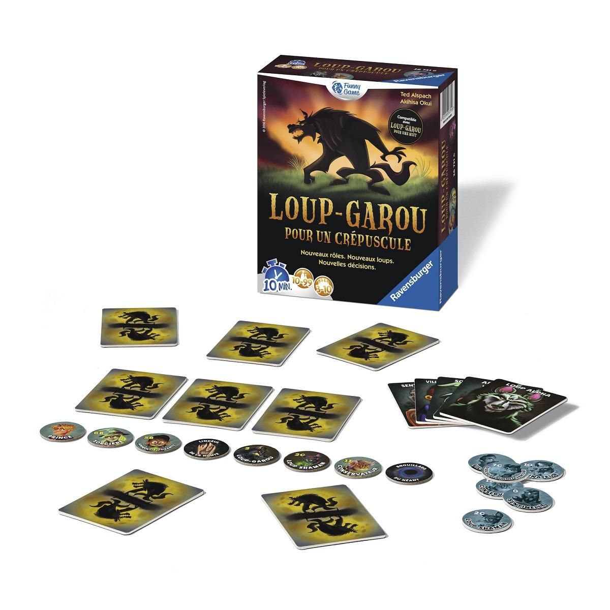 RAVENSBURGER Jeu Loup Garou pour un crépuscule