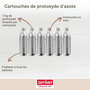 Voir la diapositive 3 : ZENKER Lot de 18 cartouches de protoxyde d'azote pour siphon à Chantilly Zenker Smart Pastry