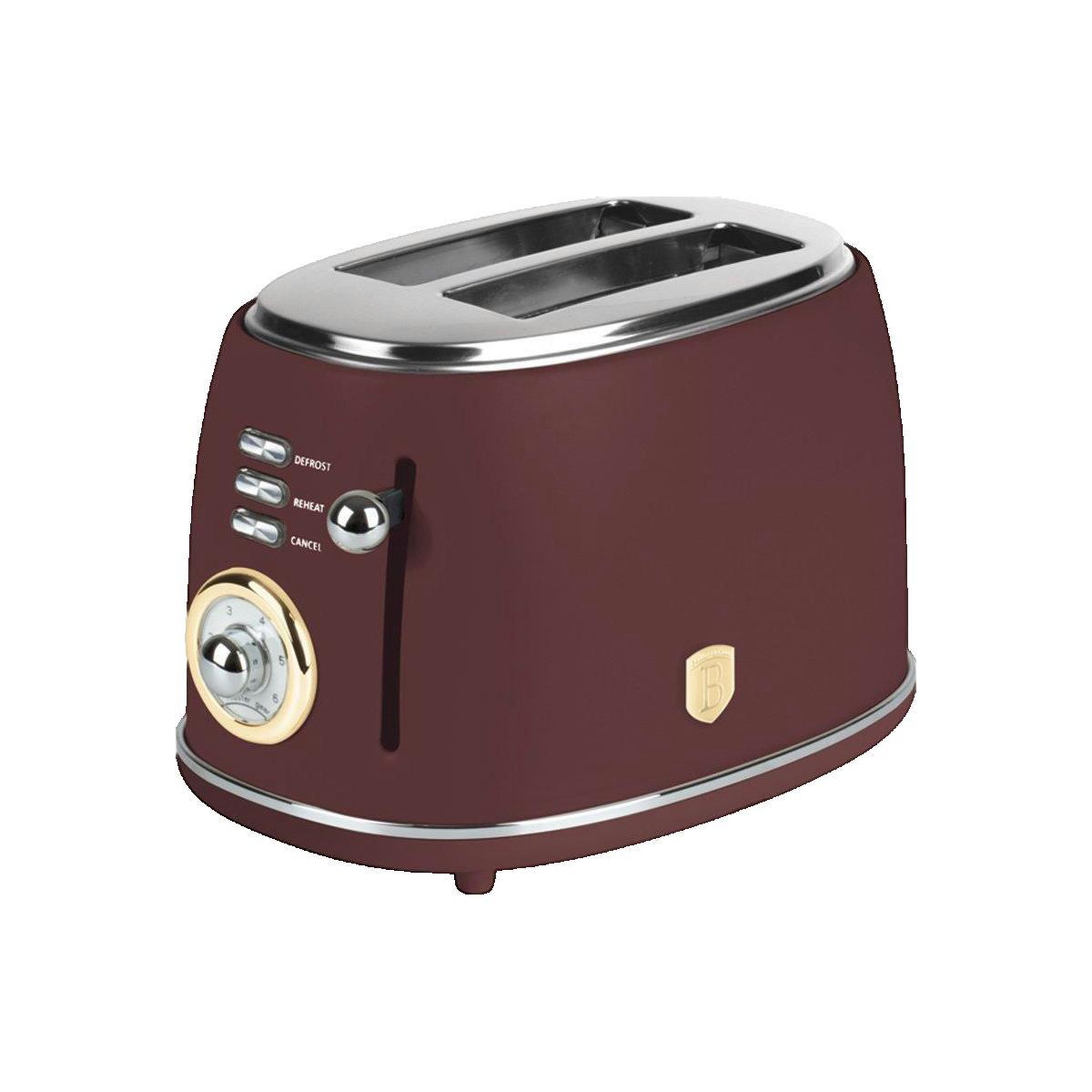 Voir la diapositive 2 : BERLINGER HAUS Grille pain Berlinger Haus BH-9520 Leonardo bordeaux