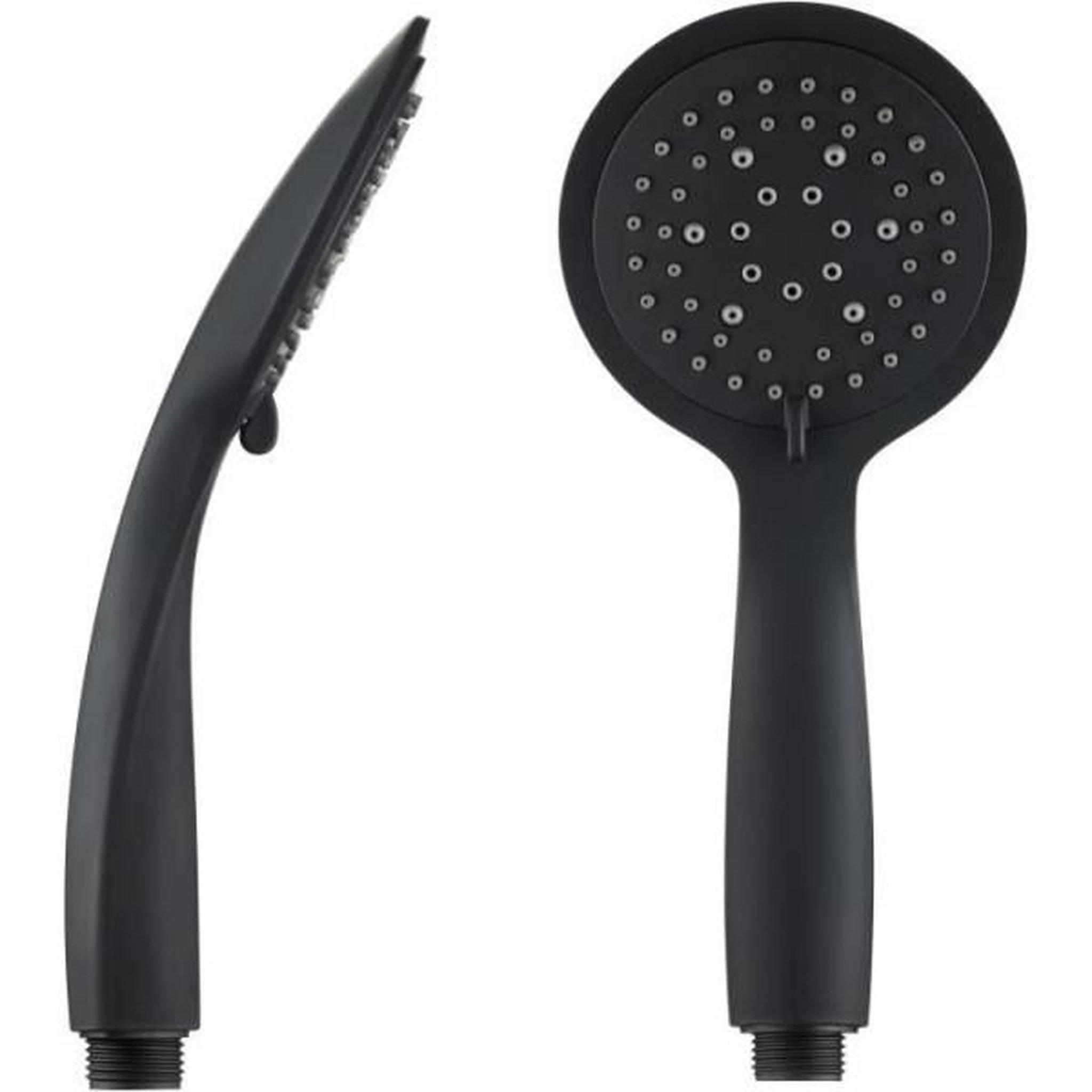 Voir la diapositive 2 : ROUSSEAU Douchette ROUSSEAU Hebe 5 Jets - Noir en ABS anti-calcaire