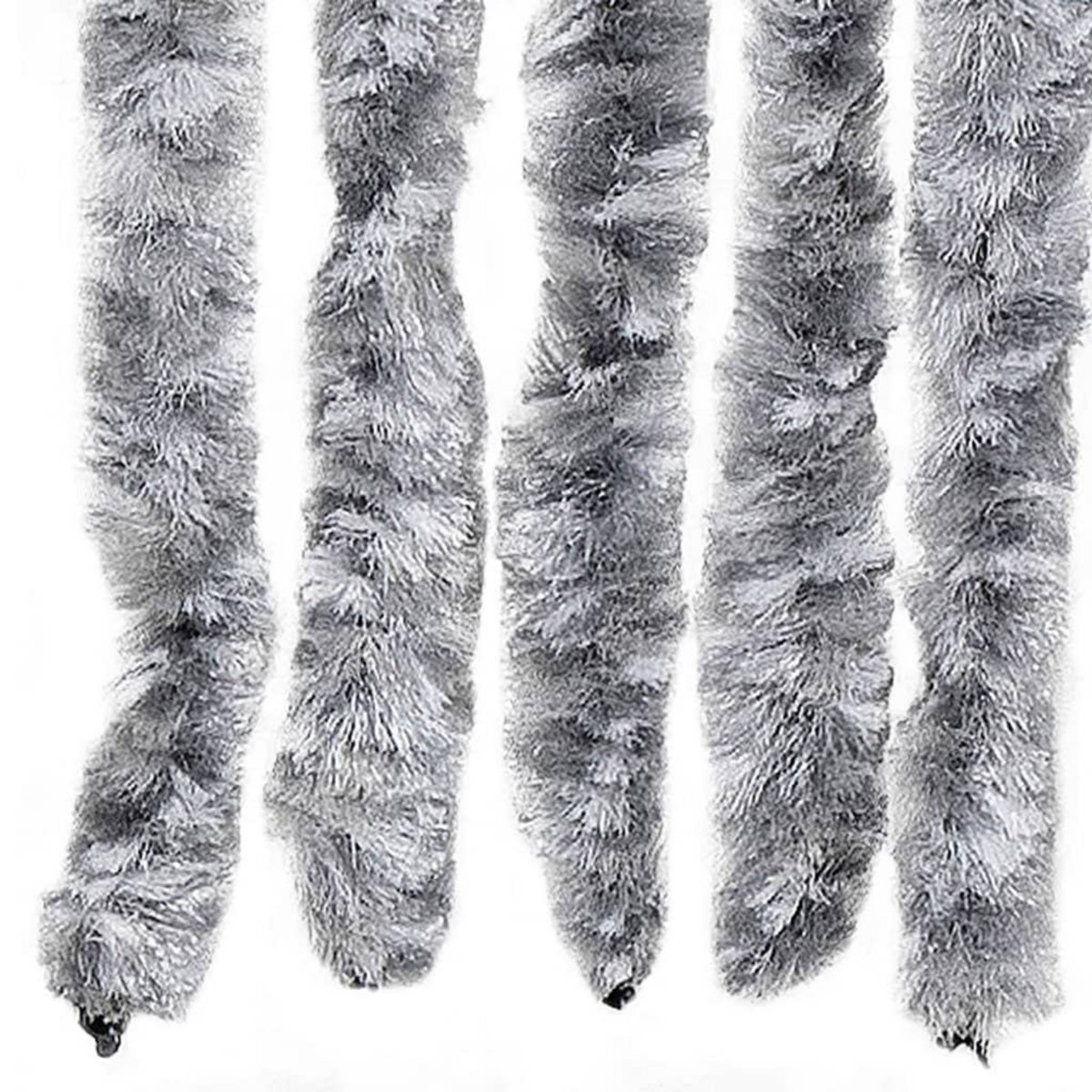 VIDAXL Moustiquaire Argente 56x200 cm Chenille