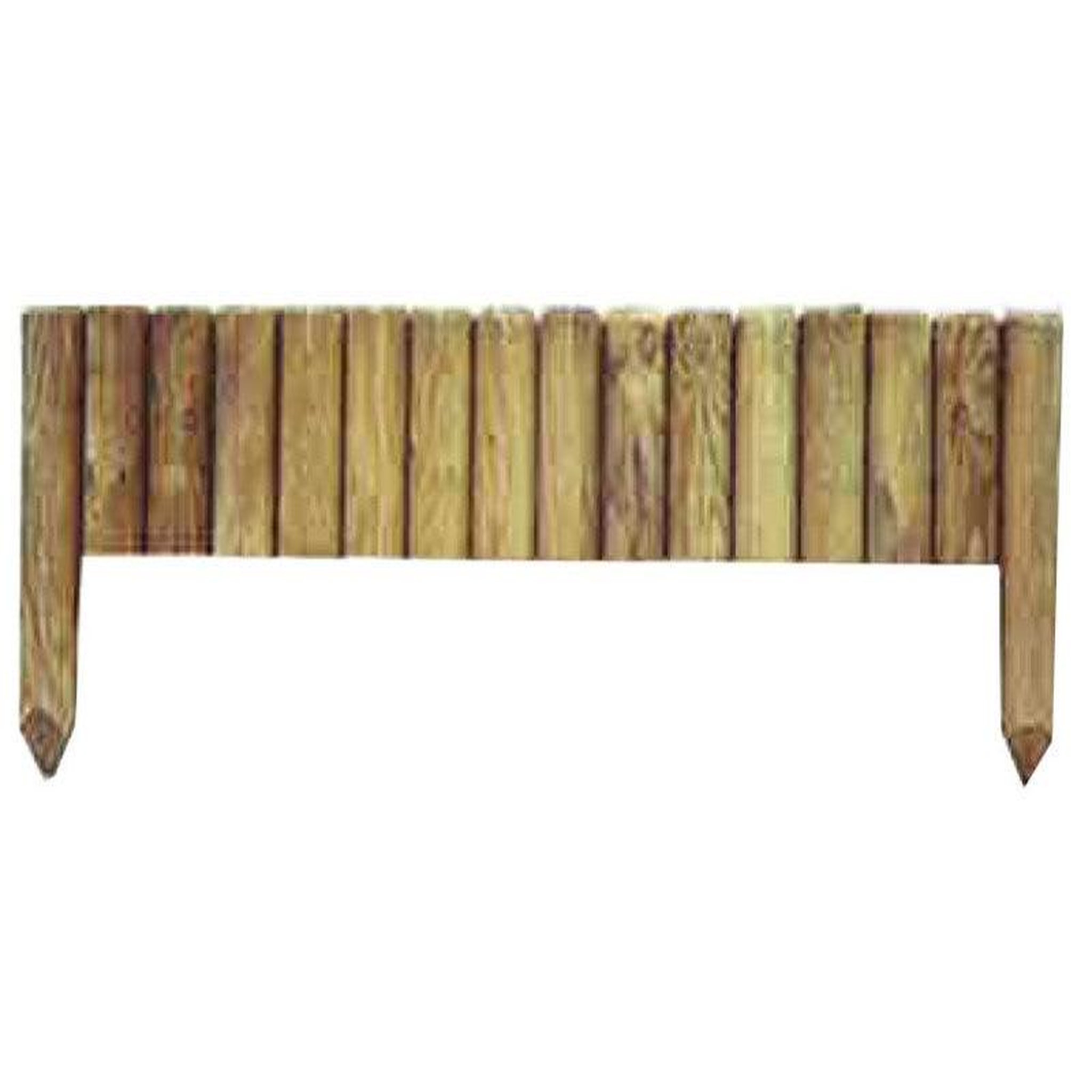 FOREST STYLE Bordure À Planter - Pinède Bois Naturel, H.35 X L.112 Cm