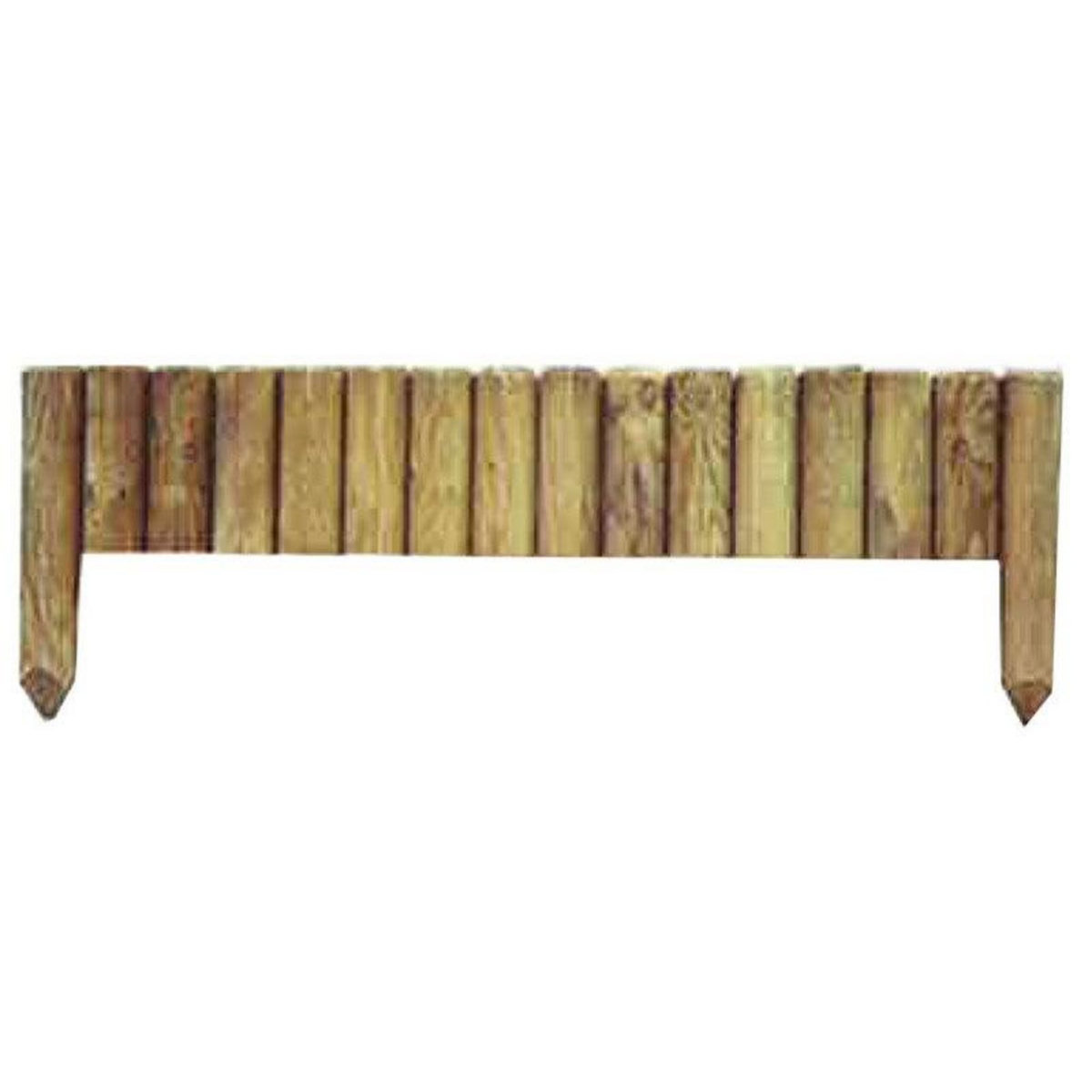 FOREST STYLE Bordure À Planter - Pinède Bois Naturel, H.35 X L.112 Cm