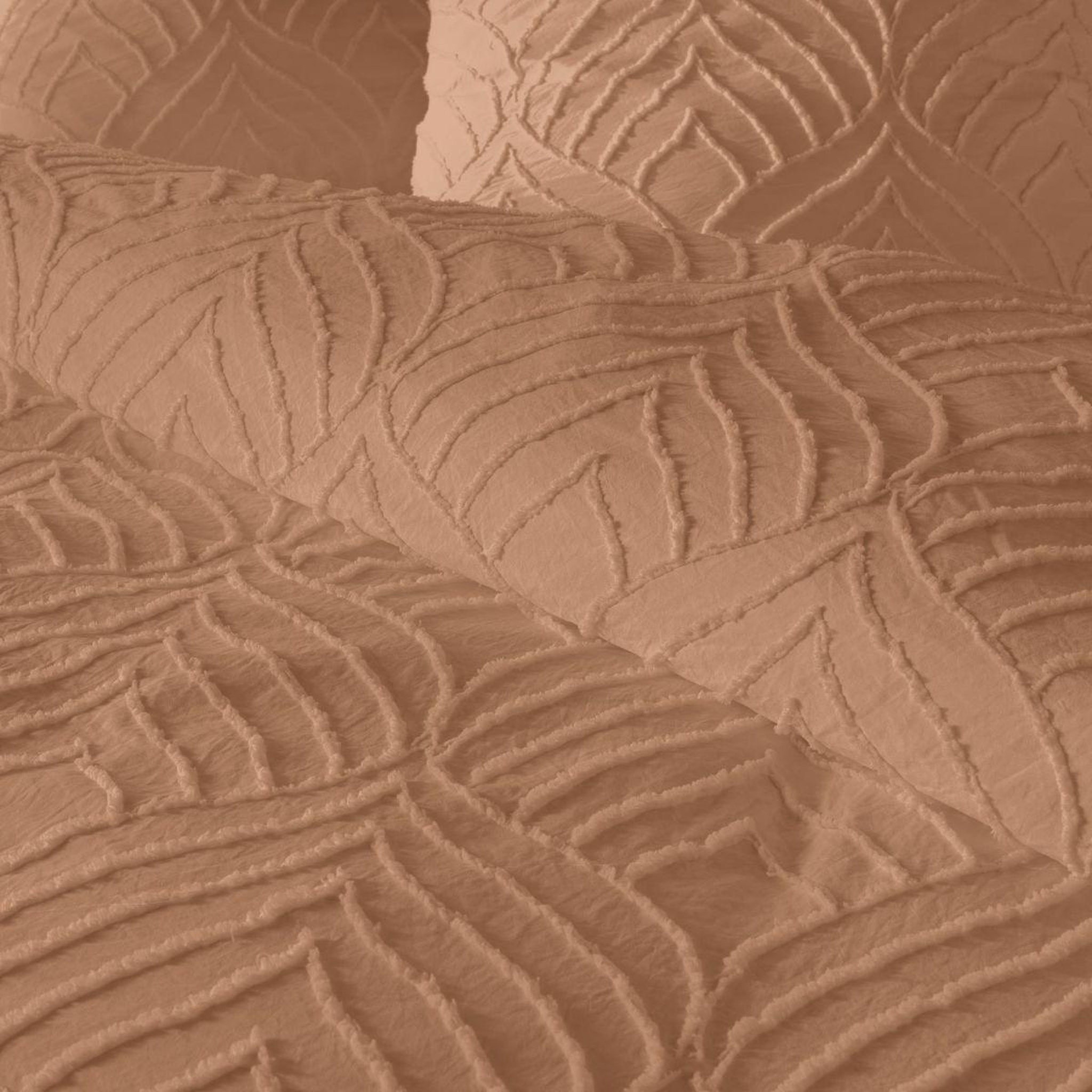 Voir la diapositive 3 : Douceur d'Intérieur Parure de lit 3 pièces  heltie  240x220cm mocha
