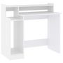 Voir la diapositive 3 : VIDAXL Bureau avec lumieres LED Blanc 97x45x90 cm Bois d'ingenierie