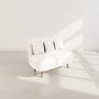 Voir la diapositive 6 : BEST MOBILIER Lumi - banquette convertible clic-clac 2 places en velours côtelé