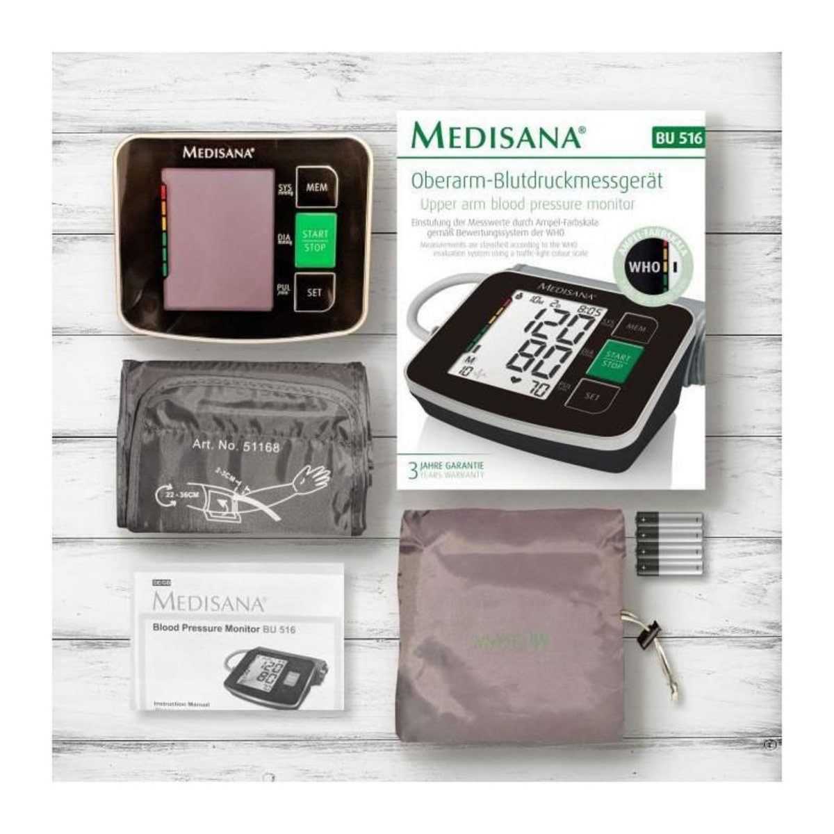 Medisana Tensiometre de bras - MEDISANA - BU 516