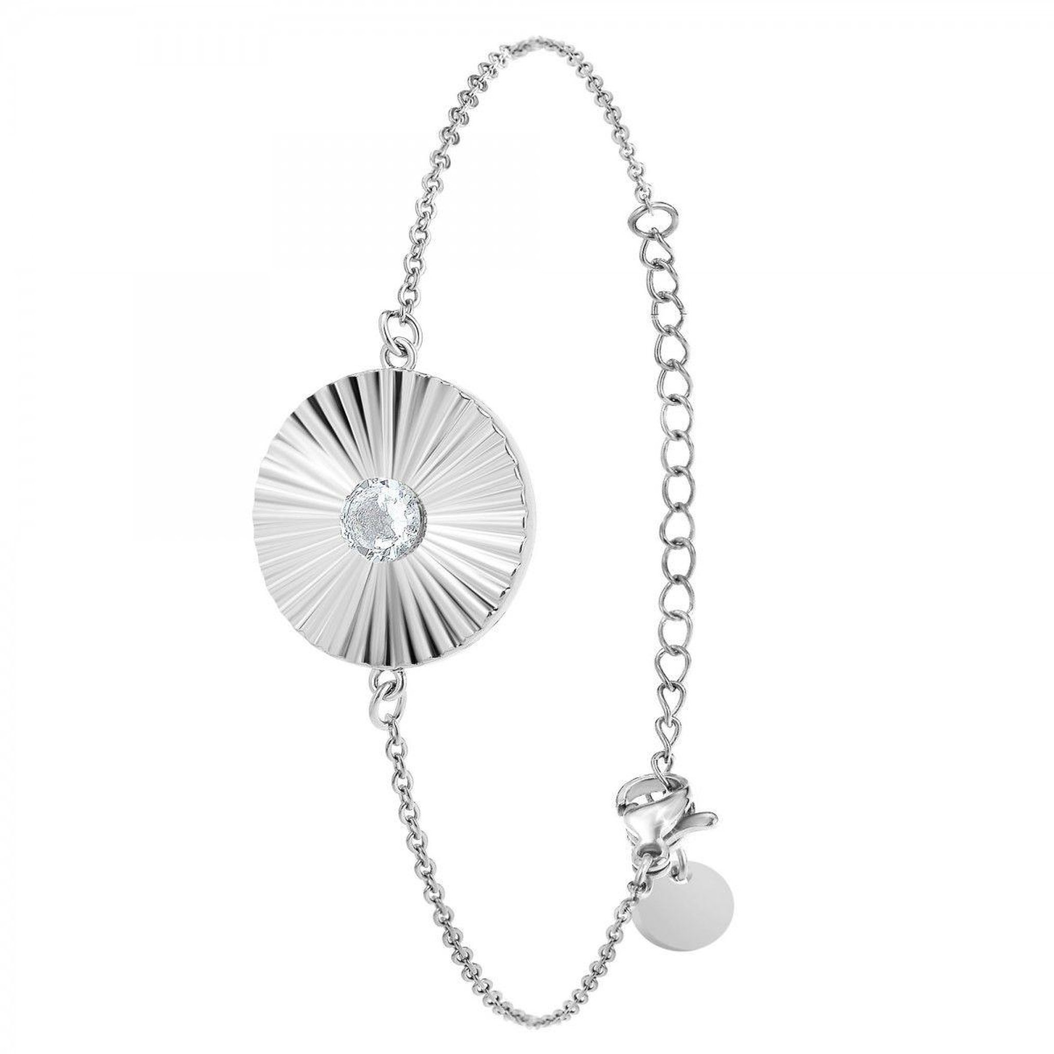 SC CRYSTAL Bracelet SC Crystal orné de zirconium blanc