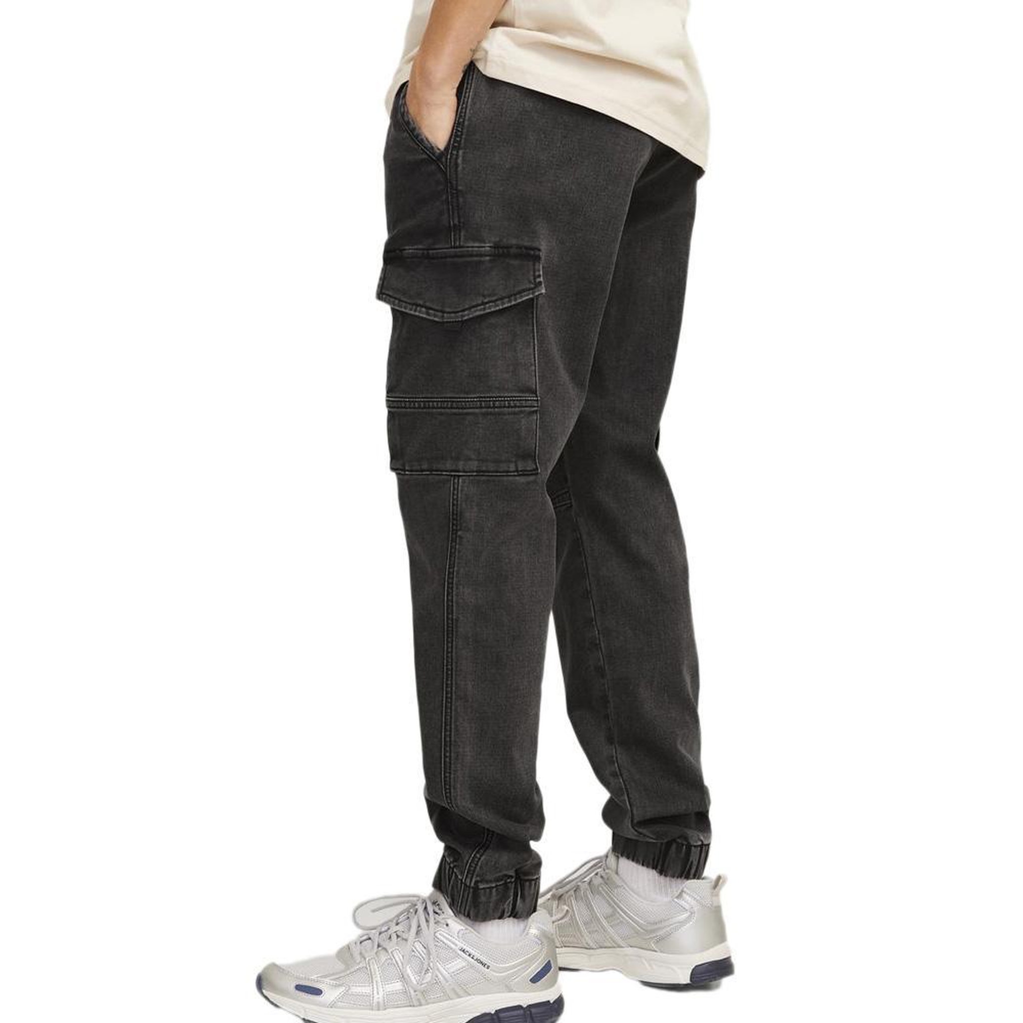 Voir la diapositive 2 : Jack & Jones Cargo Noir Homme Jack & Jones Paul