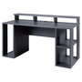 Voir la diapositive 3 : Bureau gaming avec rangements L160cm PLAYER