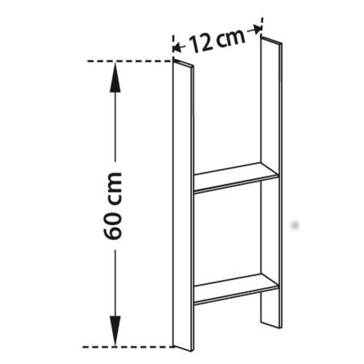Forest Style Lot carport adossé toit plat - Bois traité autoclave - 15,6 m² - VICTOR + Supports de fixation en H