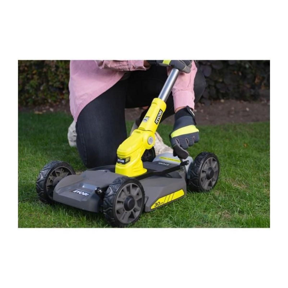 Ryobi Tondeuse 3 en 1 RYOBI - RY18LMC30A-0 - 18V One+ - coupe 30 cm - Sans batterie ni chargeur