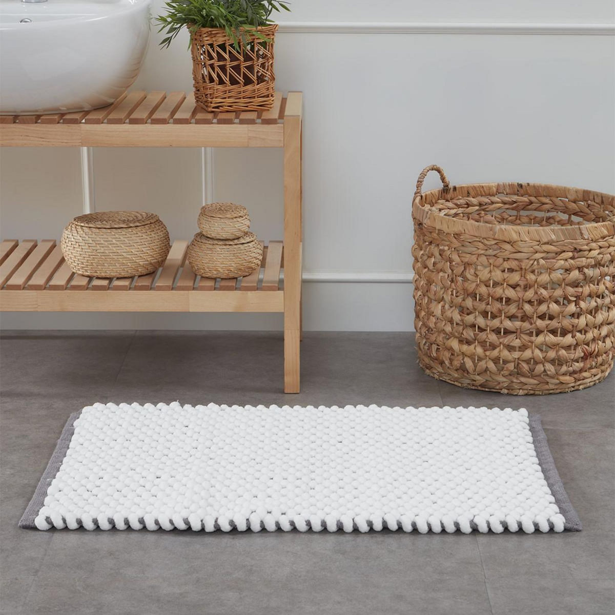 Sensei Maison Tapis de bain et descente de lit SOFT CHAIN