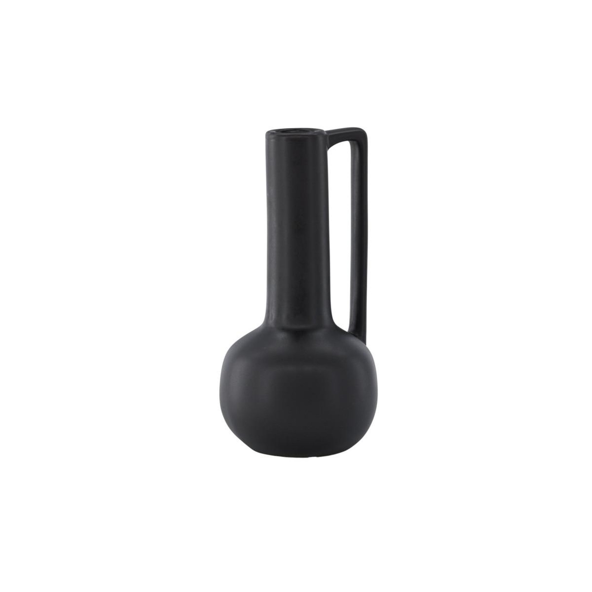 Voir la diapositive 2 : Paris Prix Vase design en céramique  allis  36cm noir