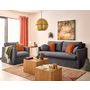 Voir la diapositive 2 : LISA DESIGN Serena - fauteuil déhoussable en velours