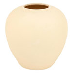 ATMOSPHERA Vase Boule en Dolomite  Rily  22cm Beige