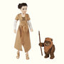 Voir la diapositive 2 : HASBRO Poupée Leia Aventurière et Peluche Ewok - Star Wars Destiny