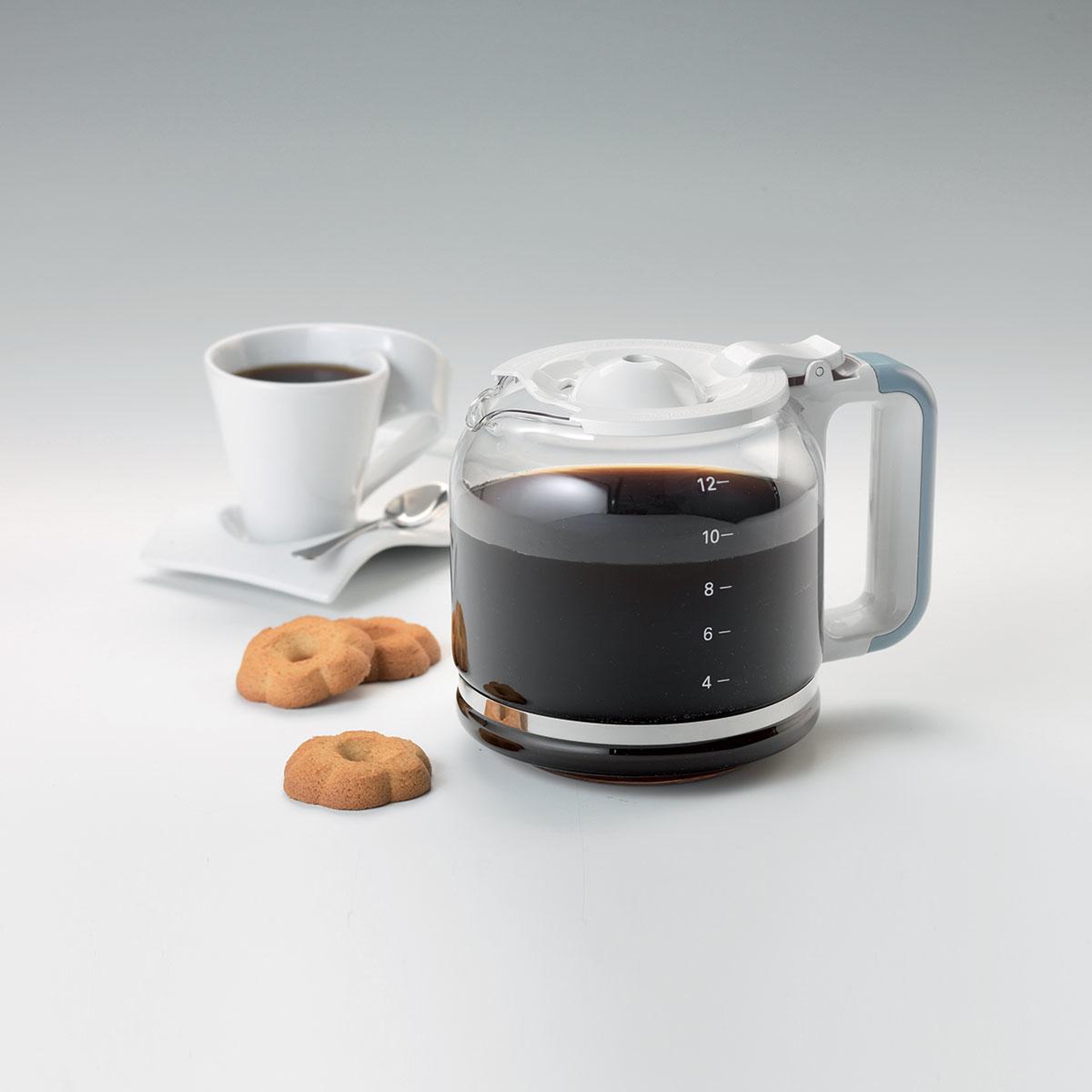 Voir la diapositive 3 : ARIETE Cafetière programmable 12 tasses 2000w celeste - 1342/3