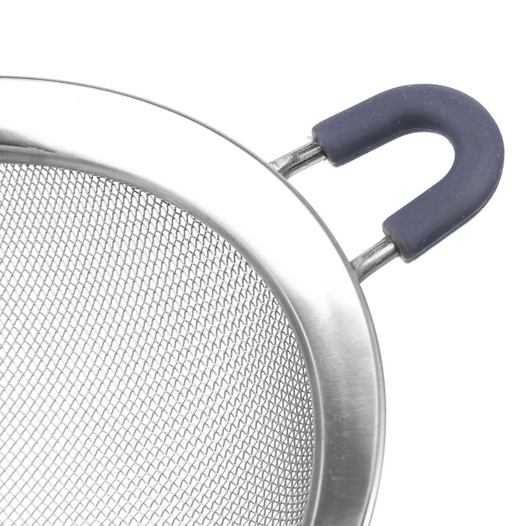 Voir la diapositive 4 : FIVE Passoire tamis 20cm inox et silicone